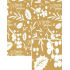 Nekupto Christmas gift wrapping paper 70 x 1000 cm Golden mistletoe, inscription