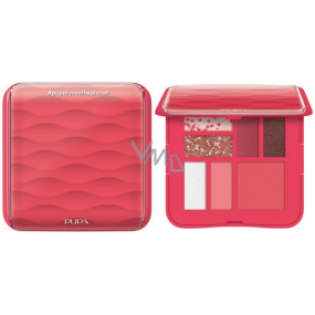 Pupa Coral Trousse eye and face make-up cartridge 003 Corallo 8 g