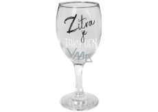 Albi My Bar Wine glass Tomorrow is also a day 220 ml