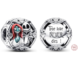 Charm Sterling silver 925 Tim Burton - The Nightmare Before Christmas, bead for Christmas bracelet