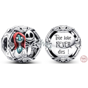 Charm Sterling silver 925 Tim Burton - The Nightmare Before Christmas, bead for Christmas bracelet