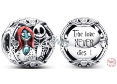 Charm Sterling silver 925 Tim Burton - The Nightmare Before Christmas, bead for Christmas bracelet