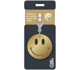 Albi Mirror key ring golden smiley