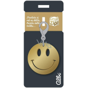 Albi Mirror key ring golden smiley