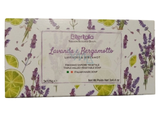Iteritalia Lavender and bergamot vegetable soap 3 x 125 g, gift set
