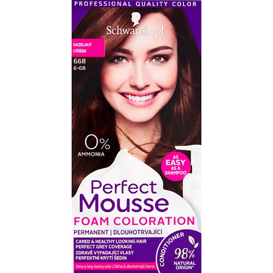 Palette Mousse Color Hazel 6-68, 35 ml