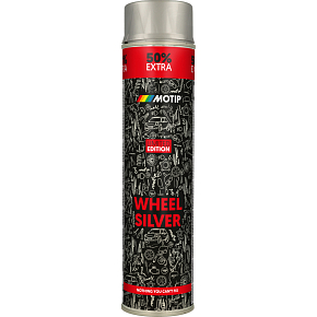Motip Rallye acrylic paint for rims, silver, 600 ml