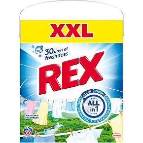 Rex Amazonia Freshness laundry powder, 60 washes