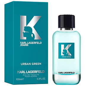 Karl Lagerfeld Jeans Urban Green Eau de Toilette for Men 100 ml