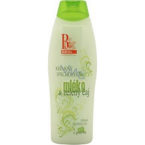 Bohemia Gifts Milk and Green Tea creamy shower gel 500 ml