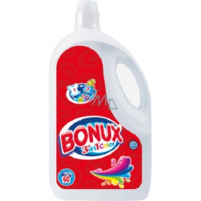Bonux Color 3 in 1 liquid washing gel for colored laundry 60 doses 3.9 l