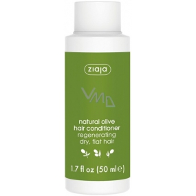 Ziaja Oliva regenerating conditioner - nutrition for dry hair 50 ml, travel package