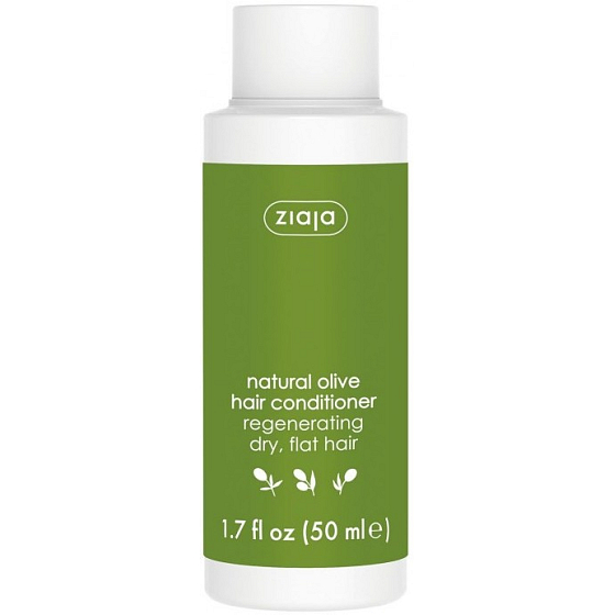 Ziaja Oliva regenerating conditioner - nutrition for dry hair 50 ml, travel package