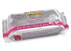 Ma Provence Bio Jarní růže Pravé Marseille toaletní mýdlo 200 g