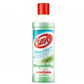 Savo Eucalyptus without chlorine liquid cleaning and disinfecting agent for floors 1 l