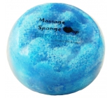 Fragrant Ormani Glycerine massage soap with a sponge filled with the scent of Giorgio Armani perfume in light blue 200 g