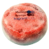 Fragrant Warm Glycerin Soap Massage with Sponge Filled with Beyonce Heat Perfume Scent in White-Orange Color 200 g