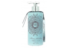 Vivian Gray Aroma Selection Amber & Cedar luxury liquid soap with 400 ml dispenser