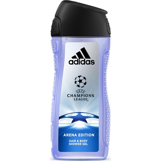 Adidas UEFA Champions League Arena Edition shower gel for men 400 ml