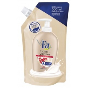 Fa Soap + Lotion Pomegranate Scent liquid soap refill 500 ml
