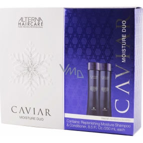 Alterna Caviar Replenishing Moisture caviar hair shampoo 250 ml + hair conditioner 250 ml, gift set for dry and damaged hair