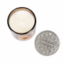 Heart & Home French vanilla Soy scented candle medium burns up to 30 hours 110 g
