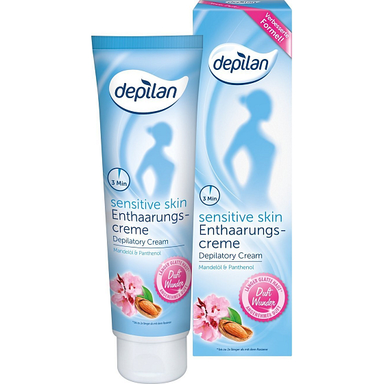 Depilan Depilatory cream for sensitive skin 100 ml