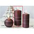Lima Sparkling candle crimson cylinder 70 x 150 mm 1 piece