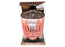 Albi Glitter candlestick on ANDREA tea candles