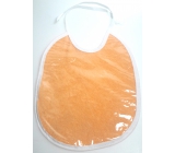 Plastic Nova Terry bib lined with different colors 1 piece