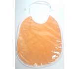 Plastic Nova Terry bib lined with different colors 1 piece