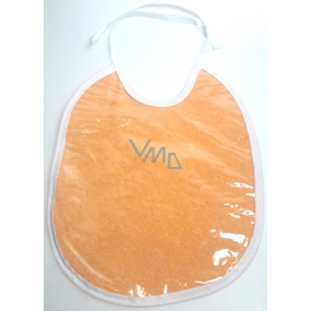 Plastic Nova Terry bib lined with different colors 1 piece