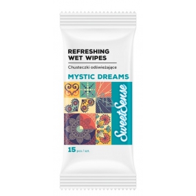 Sweet Sense Mystic Dreams refreshing wet wipes 15 pieces
