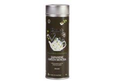 English Tea Shop Bio Japanese green tea Sencha 15 pieces of biodegradable pyramids of tea in a recyclable tin jar 30 g, gift set