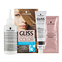 Schwarzkopf Gliss Color hair color 7-0 Dark beige blond 2 x 60 ml