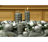 Lima Galaxy candle gray cylinder 50 x 100 mm 1 piece