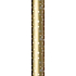Präsenta Gift wrapping paper 70 cm x 5 m Christmas gold with silver-white stars