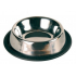 Trixie Stainless Steel Bowl with Rubber 2.80 l Diameter 33 cm