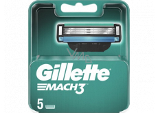 Gillette Mach3 spare head 5 pieces, for men