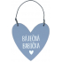Nekupto Plaque Heart Wonderful Grandma 6.5 x 6.5 x 0.5 cm