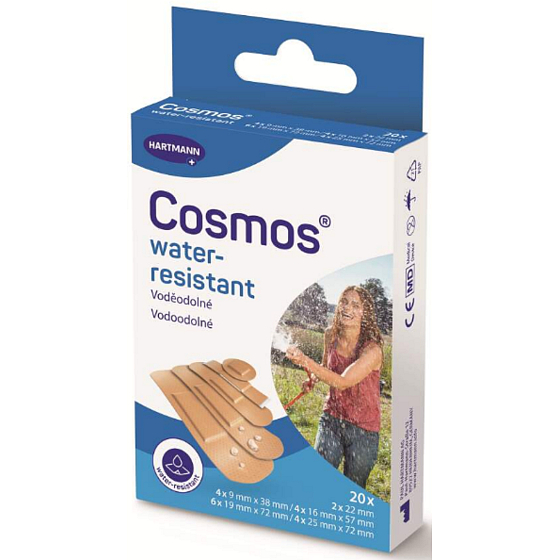 Cosmos Universal waterproof patch 5 sizes 20 pieces