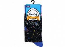 Albi Colored socks universal size Universe 1 pair