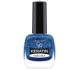 Golden Rose Keratin Nail Color Glitter Nail Lacquer 413 10,5 ml