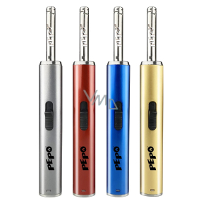 Pe-Po Metallic windproof lighter 1 piece different colours