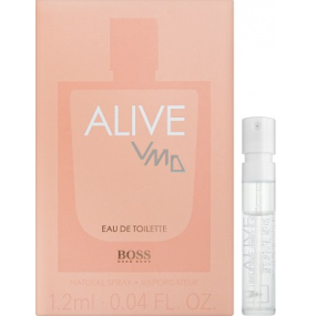 Hugo Boss Alive Eau de Toilette for women 1,2 ml with spray, vial