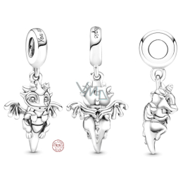 Charm Sterling silver 925 Magic Dragon bracelet pendant film