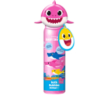 Pinkfong Baby Shark bath foam + toy pink 300 ml
