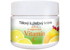 Bione Cosmetics Vitamin C regenerating body and skin cream 260 ml