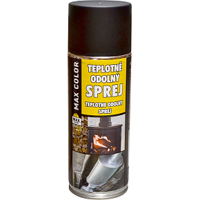 Max Color heat-resistant paint 300 °C, black, 400 ml