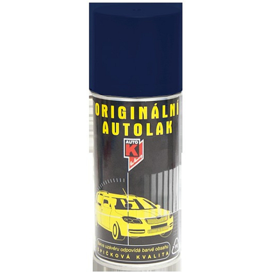 Kwasny Auto-K Color Škoda, original car paint spray, 4710 royal blue 2, 150 ml